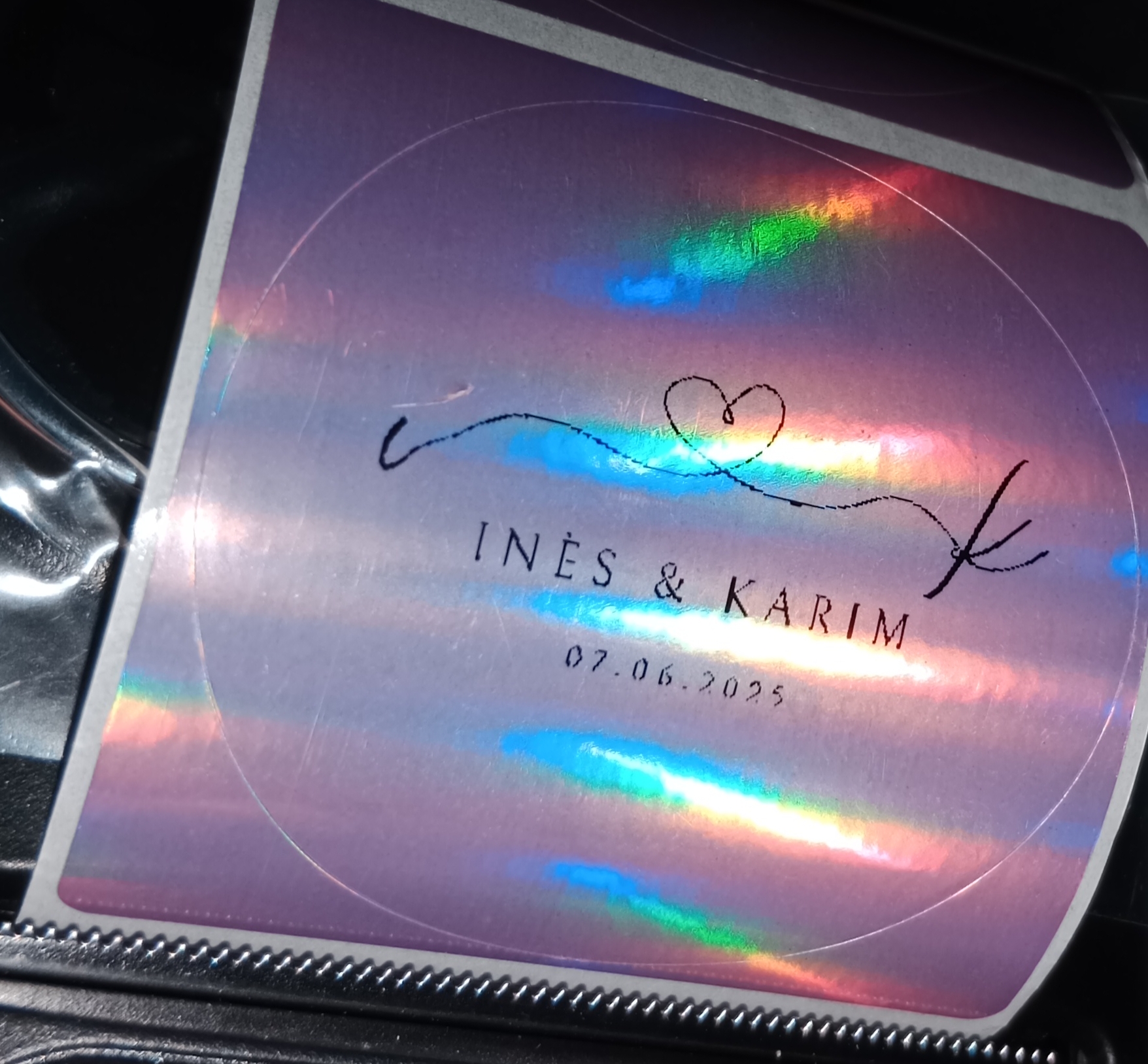 Étiquettes personnalisées